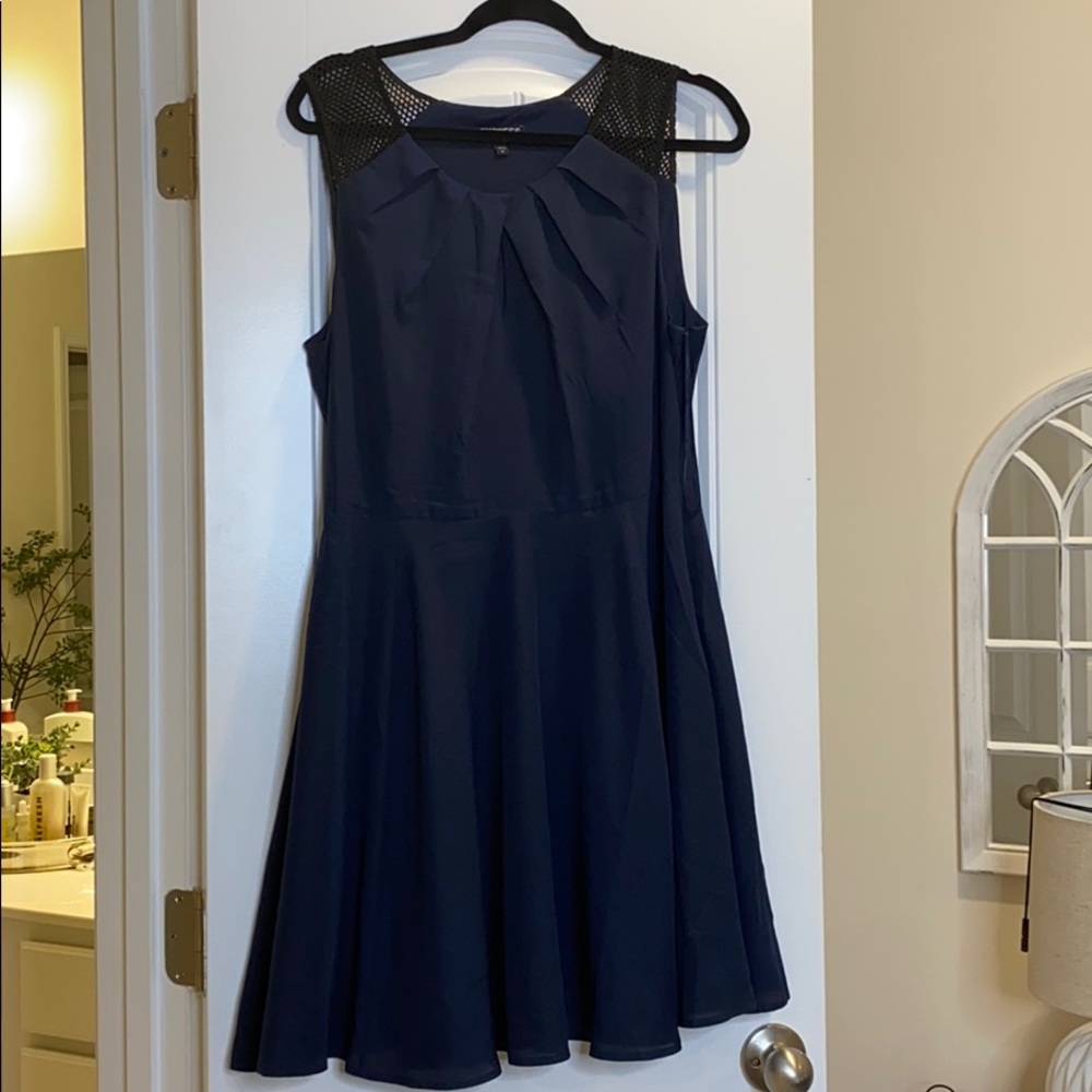 Blue express dress